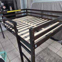 Elevated Full Size Bed Frame- Be Not Included 