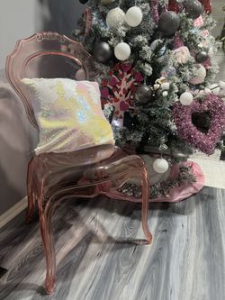 Accent Pink Chair 