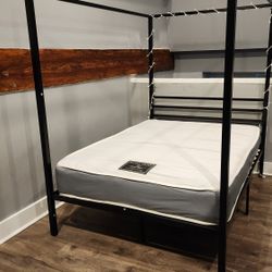 Full Size Metal Bed Frame (Frame Only) Reduced to Sell