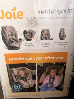 Joie matcha spin si car seat