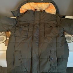 Wantdo Boy's Winter Coat Waterproof  Puffer Jacket with Removable Hood 10/12