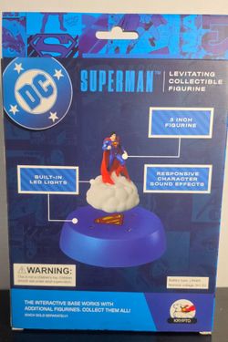 🦸‍♂️ Superman Levitating Collectible Figurine – NEW IN BOX! 🦸‍♂️
