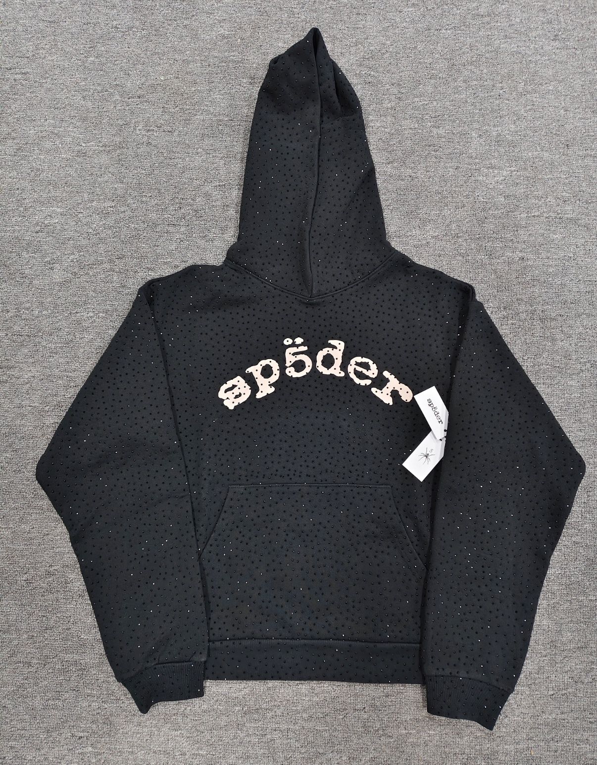  vvs black sp5der hoodie