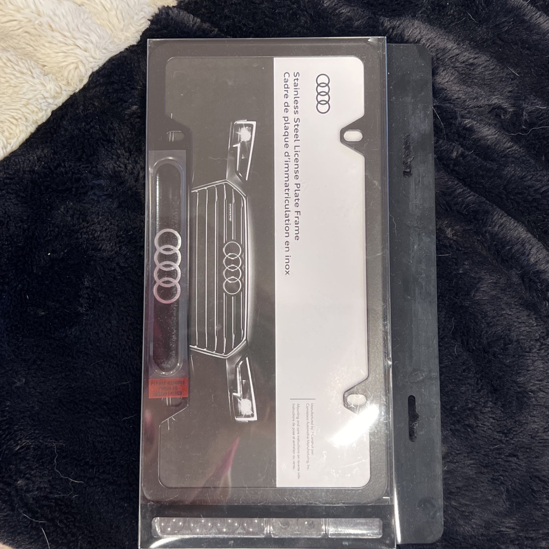 Audi License Plate Holder