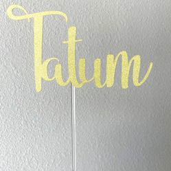 Name Cake Toppers/ Cupcake Toppers
