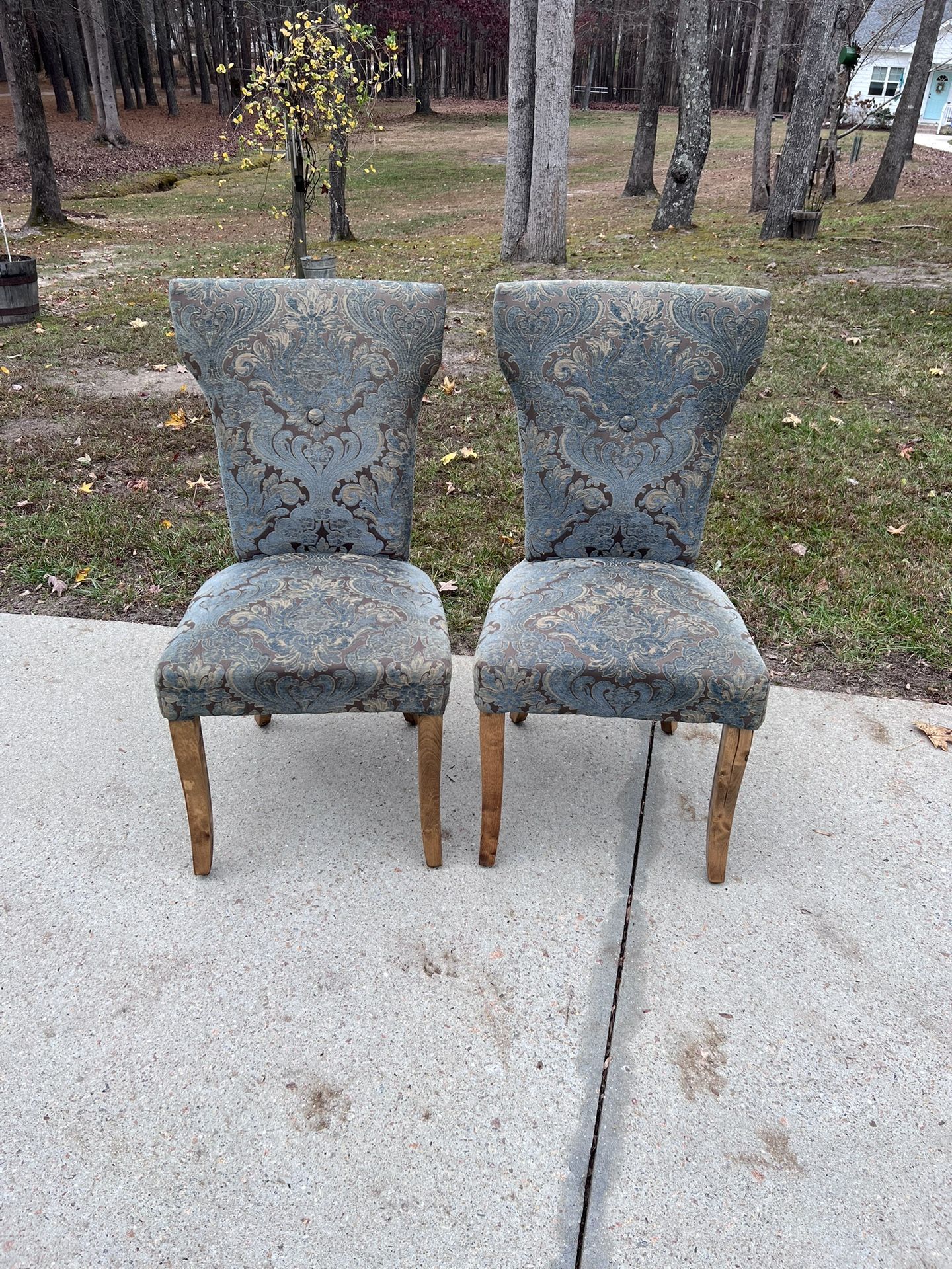 Classic Pair of Pier1 Dining Chairs