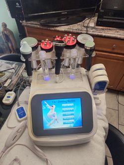5 in 1 Slimming Machine 40K Cavitation RF Vacuum Lipolaser Body Contouring Spa