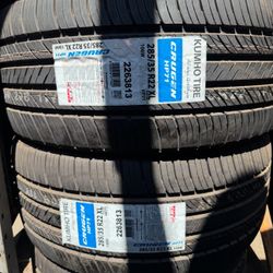 New Kumho 285/35R22 Crugen HP71 Tires