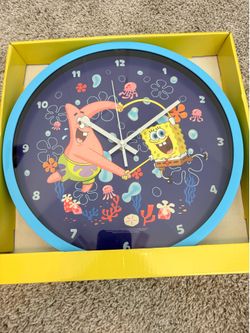 SpongeBob wall clock