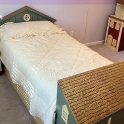 Antique Singer Dollhouse Bed