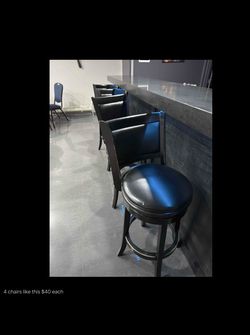 Four Bar Or Island Chairs $40 Each  Please Check My Listings  Could Deliver  