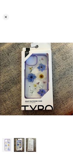 iPhone 13 / 14 phone case flower design