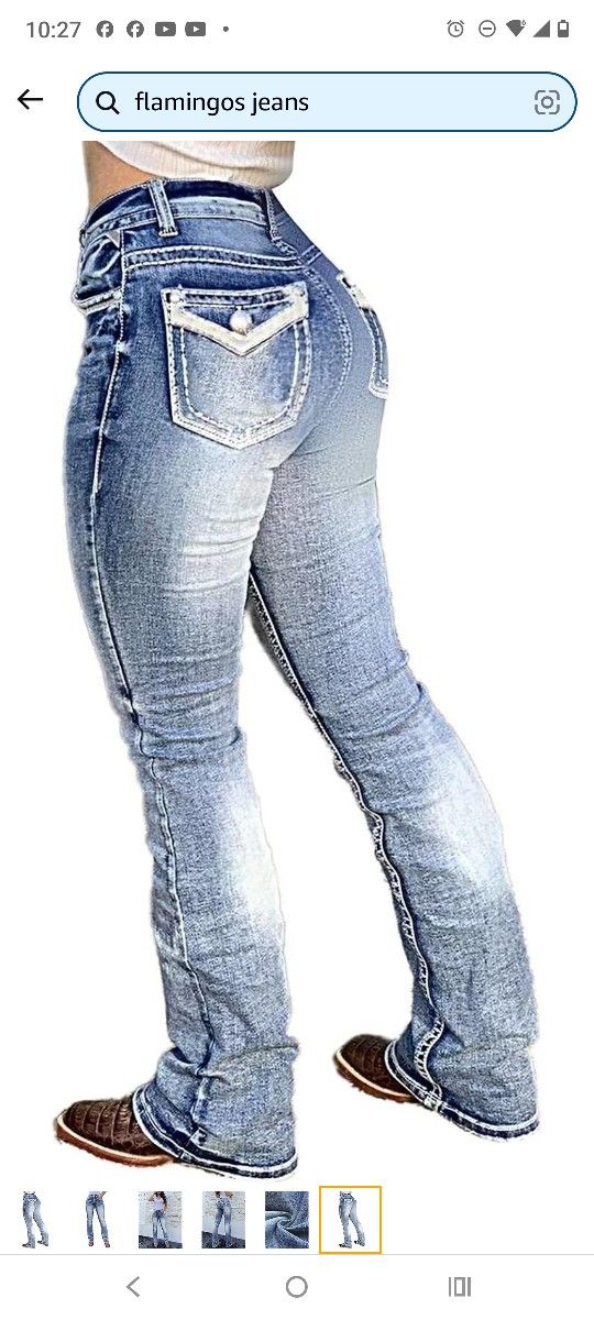 Flamingals Jeans Size XXL