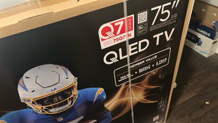 75 inch TCL tv for sale