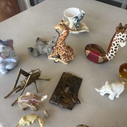 Elephant Figurines 