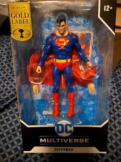Mcfarlane DC multiverse gold label Superman