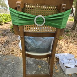 Green Chair Sashes 