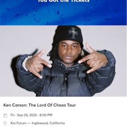 Ken Carson Ticket
