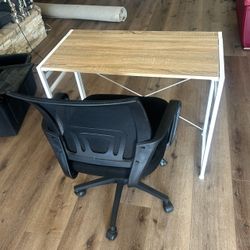 Desk And Chair 