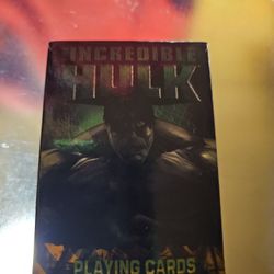 2008 The Incredible Hulk Playing Deck Cards