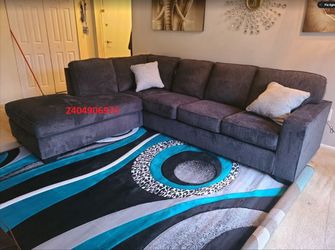 New in stock Ashley Altari Slate color sectional with pillows special