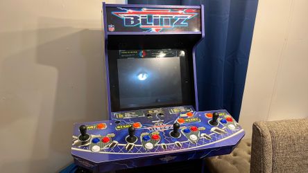 NFL blitz arcade 1 up machine