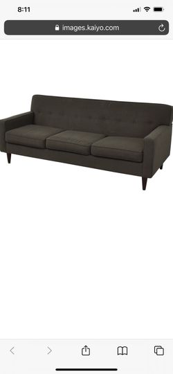 Mid century sofa from Macys - delivery 
