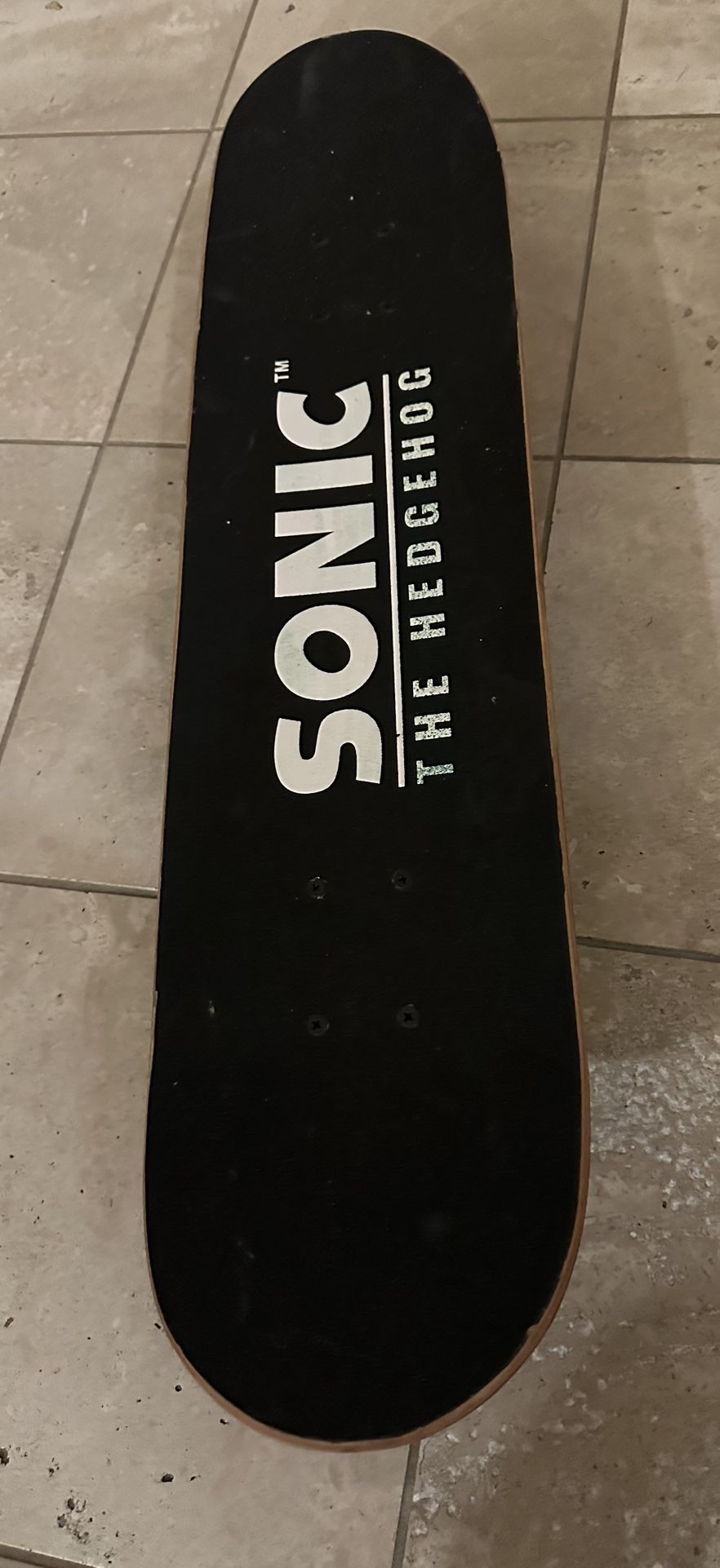 Skateboard Sonic The Hedgehog