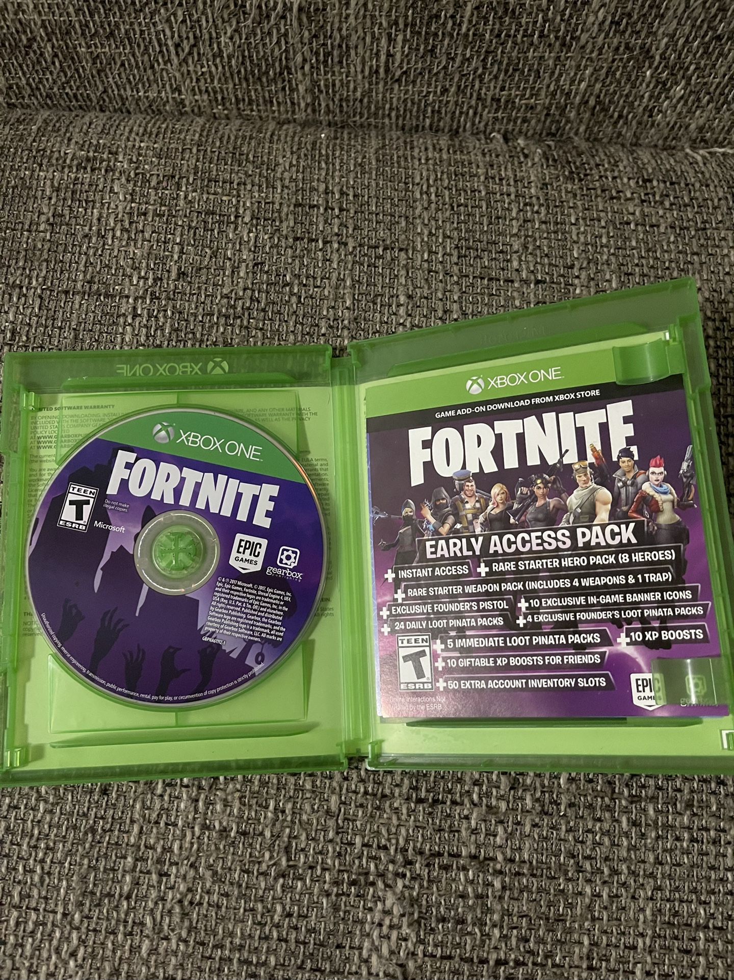 Xbox One Fortnite Game Disc and Case. Hard to find!!! for Sale in Canton,  GA - OfferUp