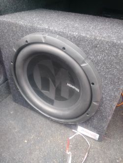 Memphis 12 inch comp class d amp