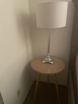 2X Silver Retro Lamps