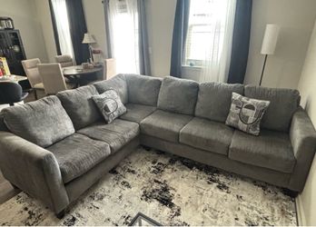 Grey 2 Piece Living Room Set