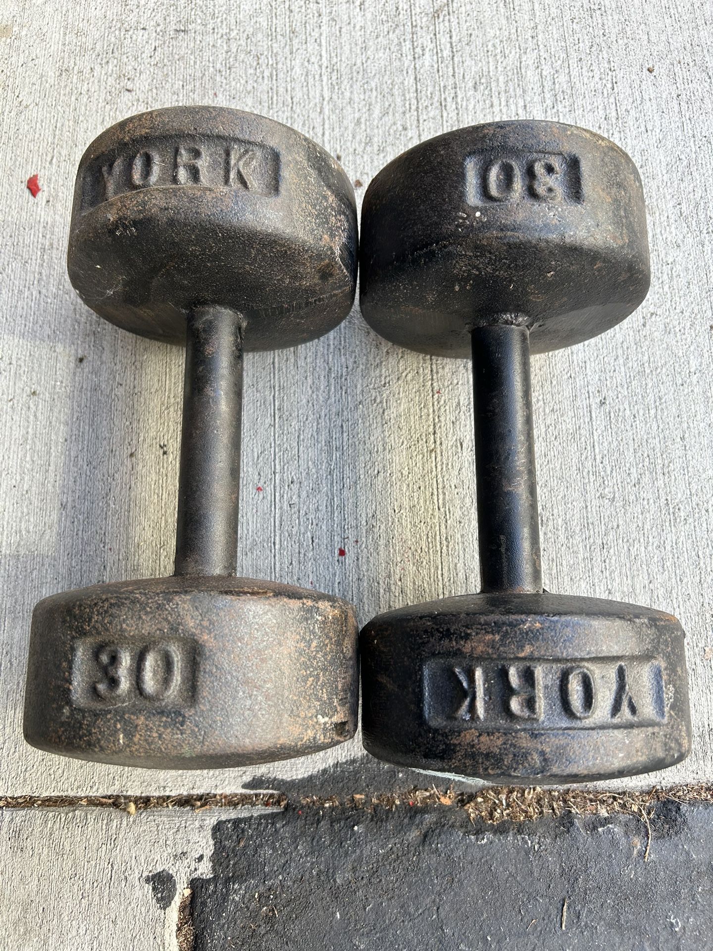Pair Of 30lb Dumbbells