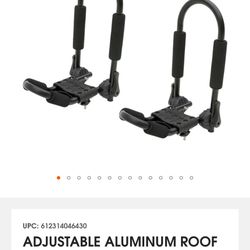Curt Adjustable Aluminum Kayak Roof Rack Holders