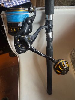 Daiwa BG 5000 on a Penn Rod