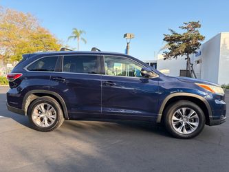 2015 Toyota Highlander SUV Dark Blue XLE
