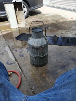 Vintage 1930  Texco Oil Can/ Gas Can