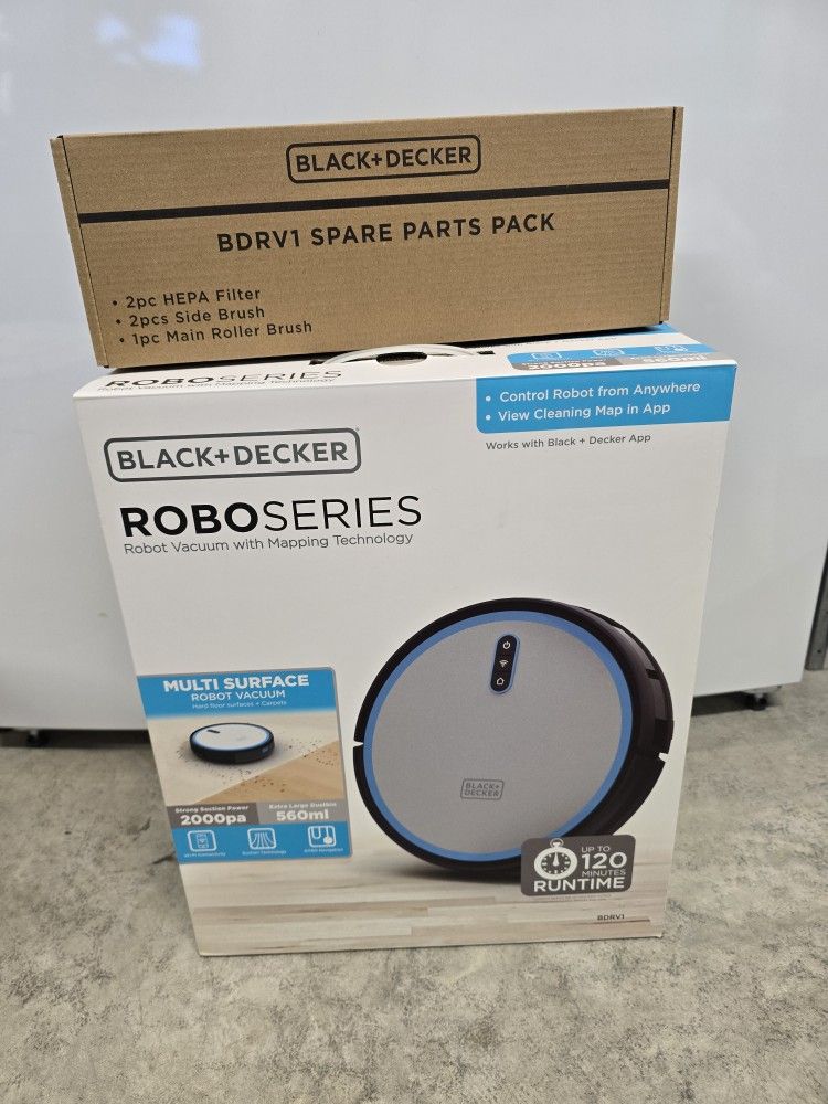 Black +Decker Robo Series Vacuum