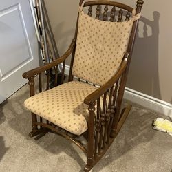 1980’s Antique Rocking Chair