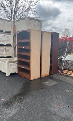 3 Display Shelves. Free.