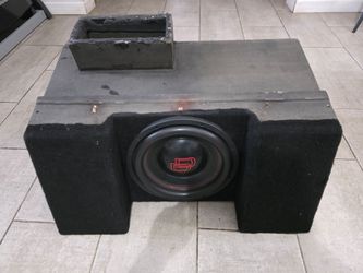 Old School DD Audio 800 Series 12" Subwoofer w/ Custom Ported Box