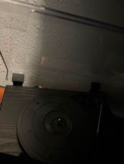 Vinyl Record Player W/ Speakers