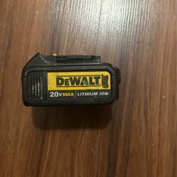 20 V Dewalt 