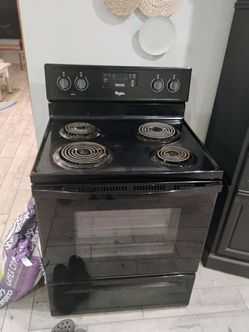 Whirlpool electric stove