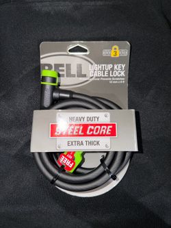 BELL Bike Lock with Light Up Key