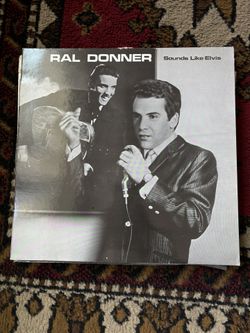 Sounds Like Elvis" by Ral Donner released by Fire Star Records in 1986 Vinyl 