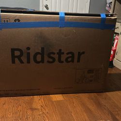 Ridstar Q20 E Bike (brand New) Open Box 