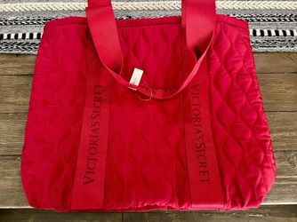New Large Victoria Secret Red tote bag