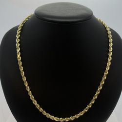 10k Gold Rope Chain