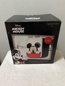 mickey mouse mini fridge.